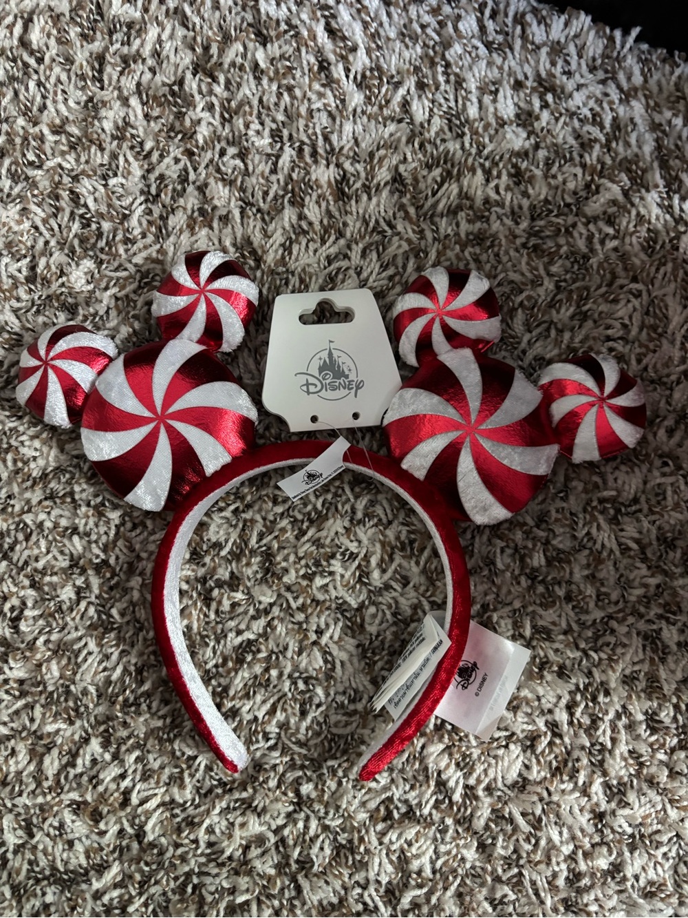 Disney Peppermint Mickey Ears